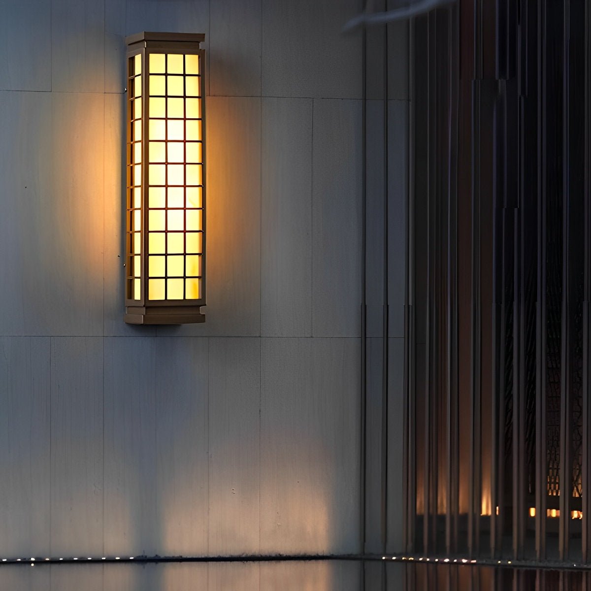 Vintage Rectangular Outdoor Wall Light