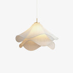Aria Ethereal Bloom Floral Fabric Pendant Light