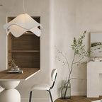 Aria Ethereal Bloom Floral Fabric Pendant Light
