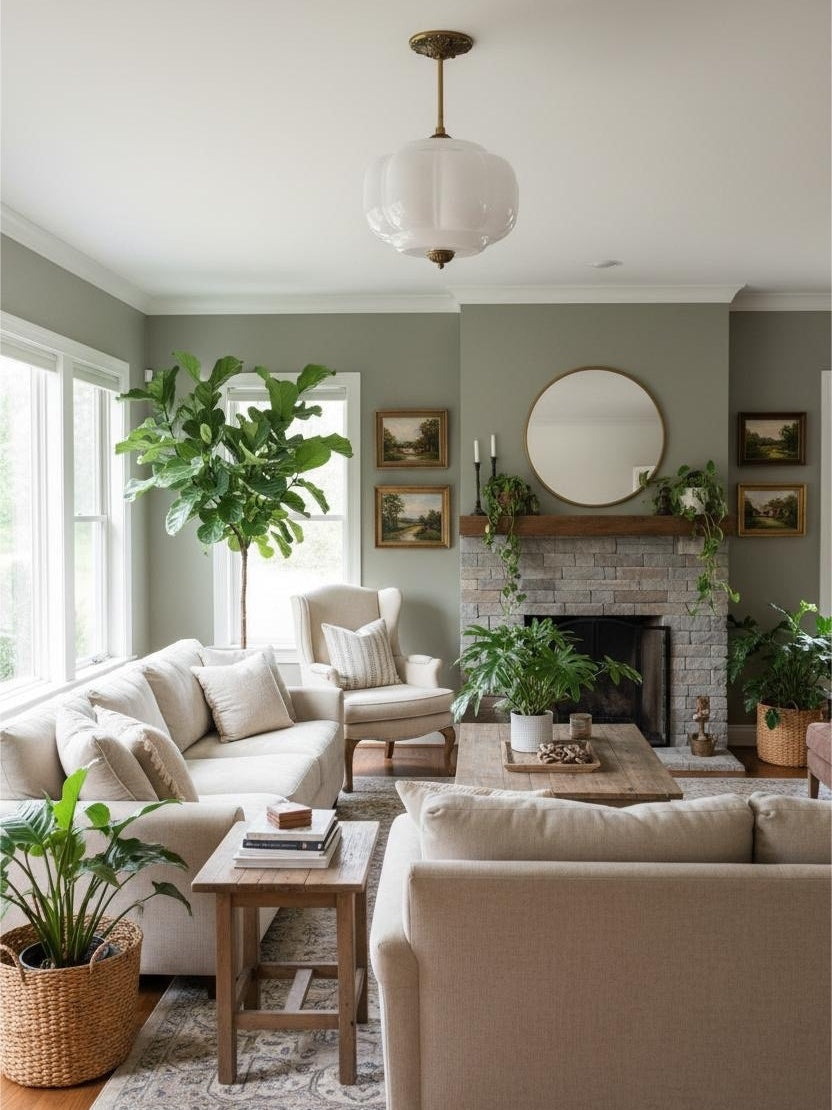 Ella Scallop Milk Glass Flush Mount Light