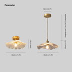 Pala Flower Glass Ceiling Pendant Light