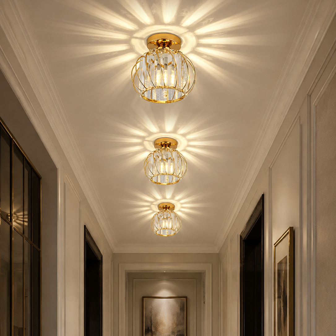 Celeste Crystal LED Ceiling Light