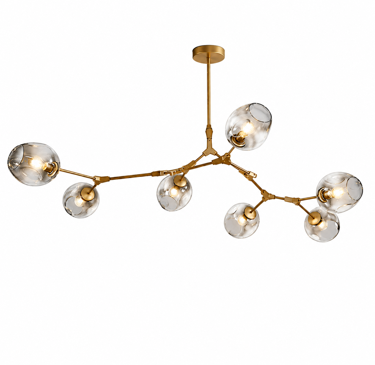 Aurelia Modern Brass Pendant Light