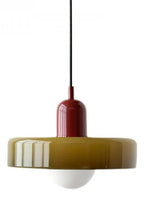 Verona Morandi Disc Glass Pendant Light