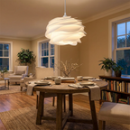 Kana Lotus Bloom Pendant Light - lifestyle living room