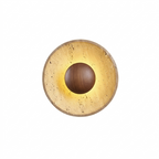Vela Travertine Wall Sconce - pure white studio HQ