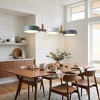 Velo Nordic Pendant Light White-Grey-Green - lifestyle