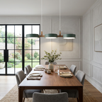 Velo Nordic Pendant Light Green - lifestyle