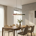 Velo Nordic Pendant Light Pink-White-Green - lifestyle