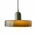 Verona Morandi Disc Glass Pendant Light for Modern Dining and Living
