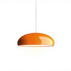 Rosalind Dome Pendant Light pure white