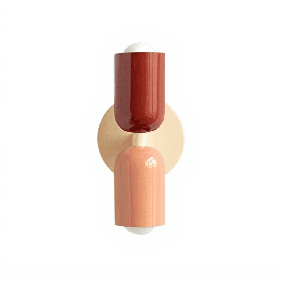 Isolde Capsule Wall Light pure white