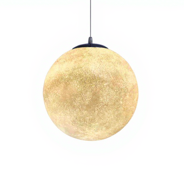 Calder Moon Pendant Light pure white
