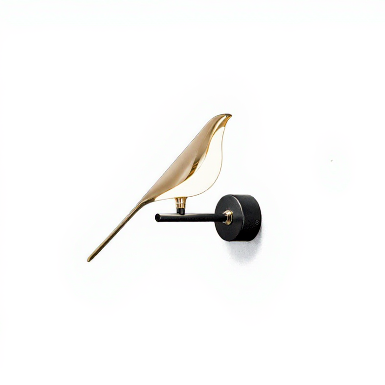 Faye Swallow Wall Light - pure white background