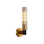 Luna Brass LED Wall Light