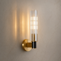 Luna Brass LED Wall Light