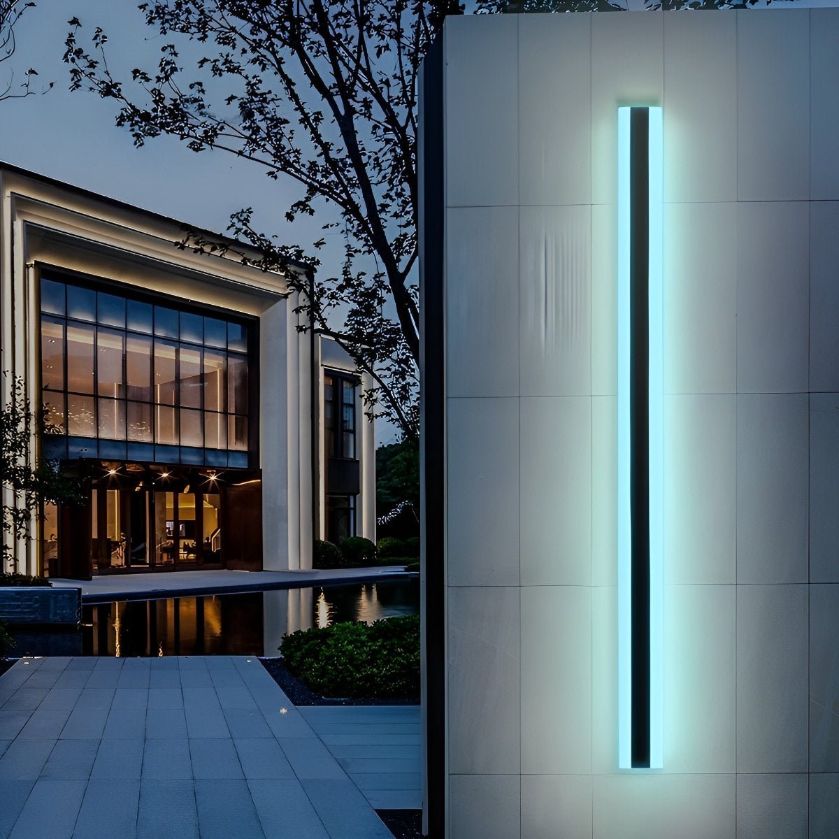 Minimalist LED Garden Wall Sconce