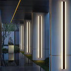 Minimalist LED Garden Wall Sconce