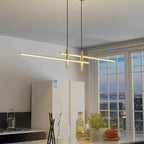 Modern Minimalist LED Strip Pendant Light