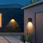 Modern Solar LED Up Down Wall Sconce