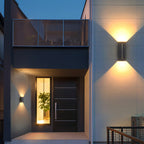 Modern Solar LED Up Down Wall Sconce