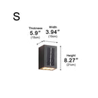 Modern Solar LED Up Down Wall Sconce
