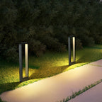 Modern Black LED Bollard Post Lamp