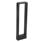 Modern Black LED Bollard Post Lamp
