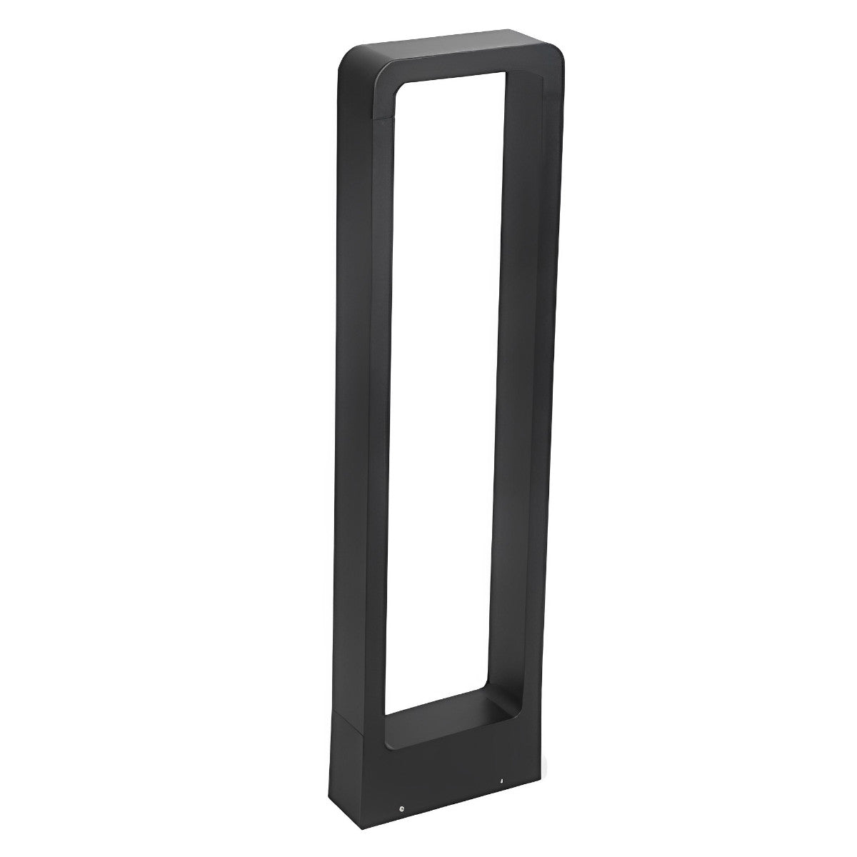 Modern Black LED Bollard Post Lamp