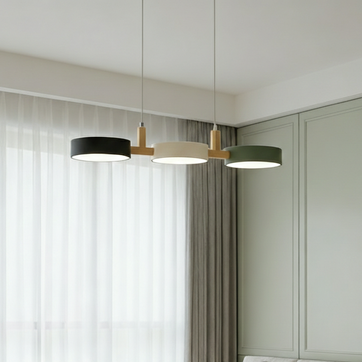 Velo Metal Cylinder Multi-Light Ceiling Pendant