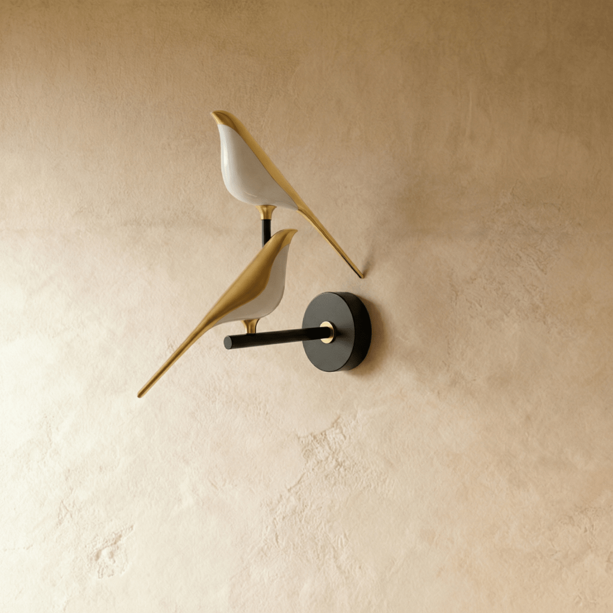 Faye Swallow Wall Light with Acrylic Diffuser, lifestyle setting