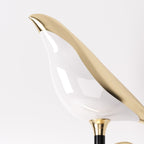 Faye Swallow Wall Light with Acrylic Diffuser, close-up view