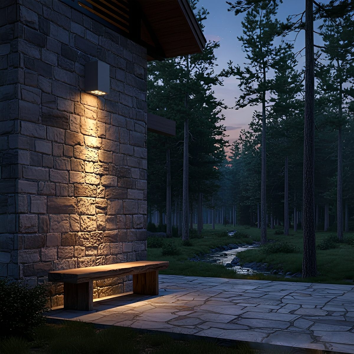 Waterproof Solar LED Wall Light