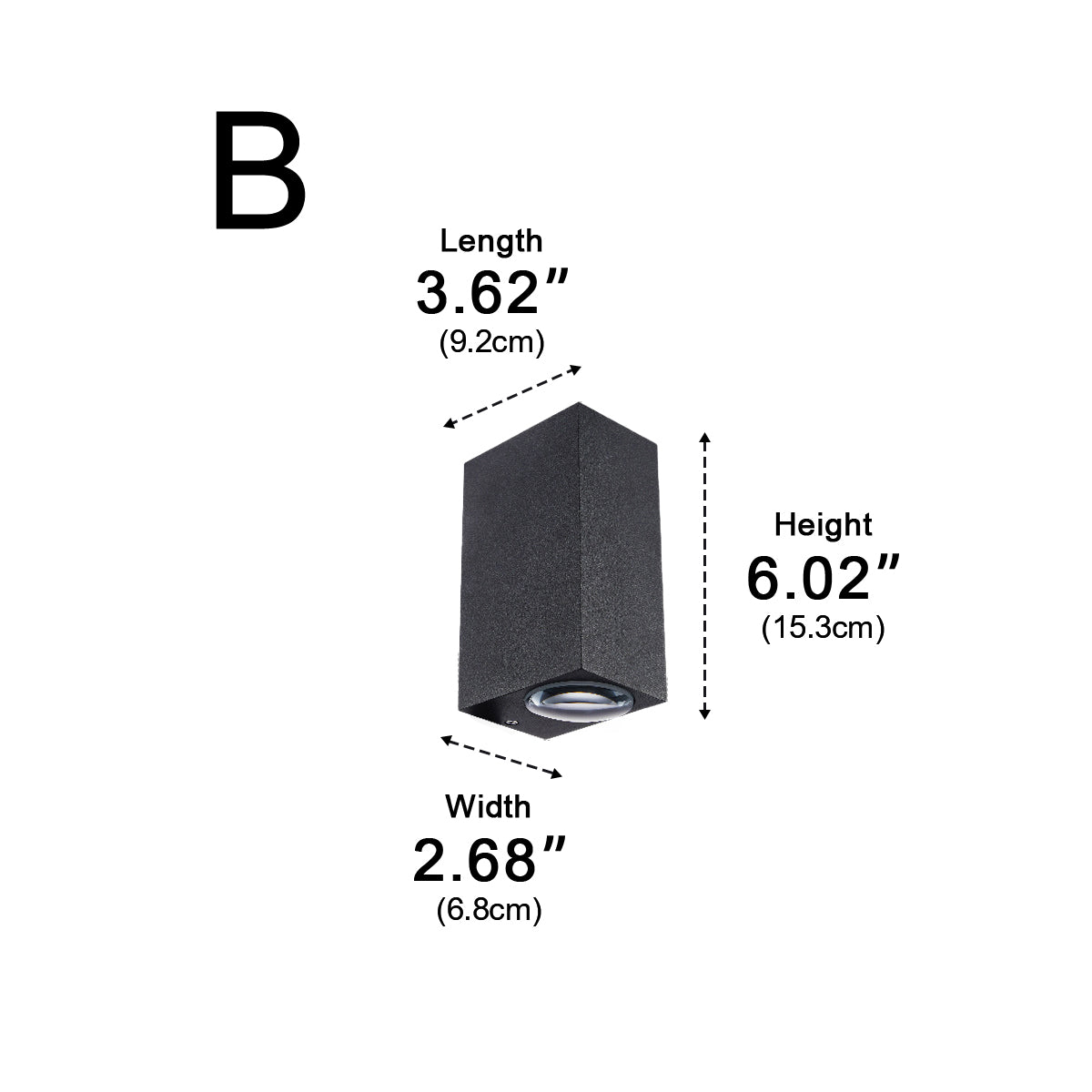 Modern LED Wall Washer Spotlight