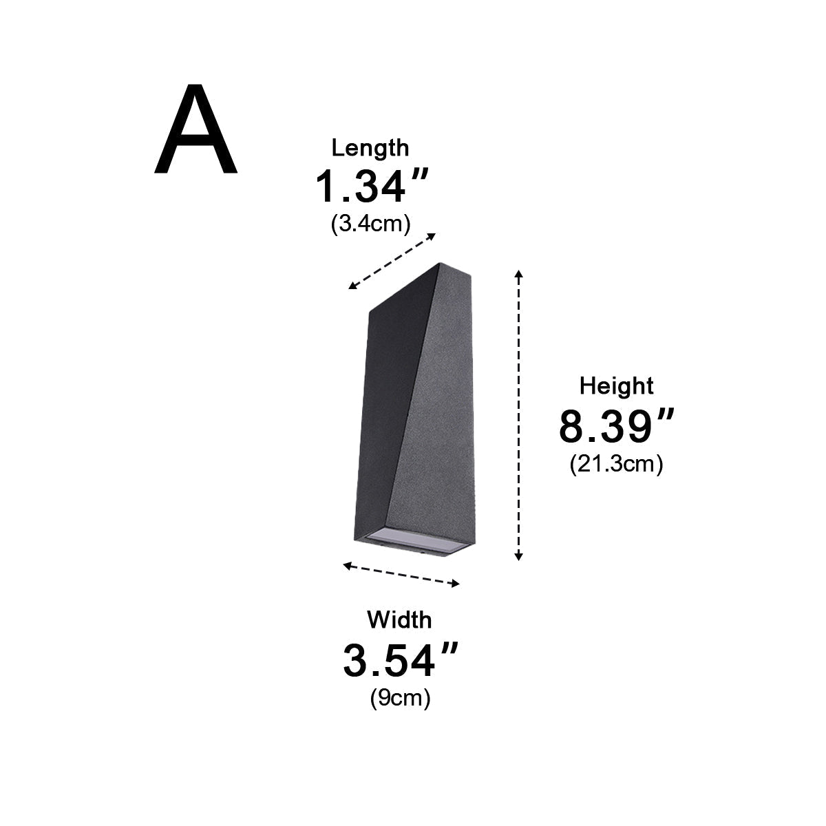 Modern LED Wall Washer Spotlight