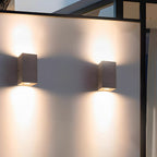 Concrete LED Porch Wall Light