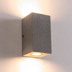 Concrete LED Porch Wall Light