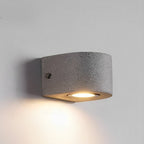 Concrete LED Porch Wall Light