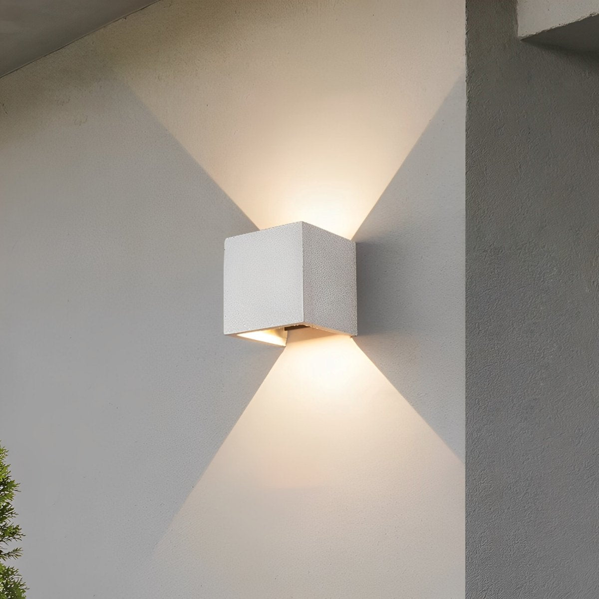 Square Up Down LED Outdoor Wall Sconce