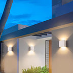 Square Up Down LED Outdoor Wall Sconce