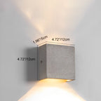 Square Up Down LED Outdoor Wall Sconce