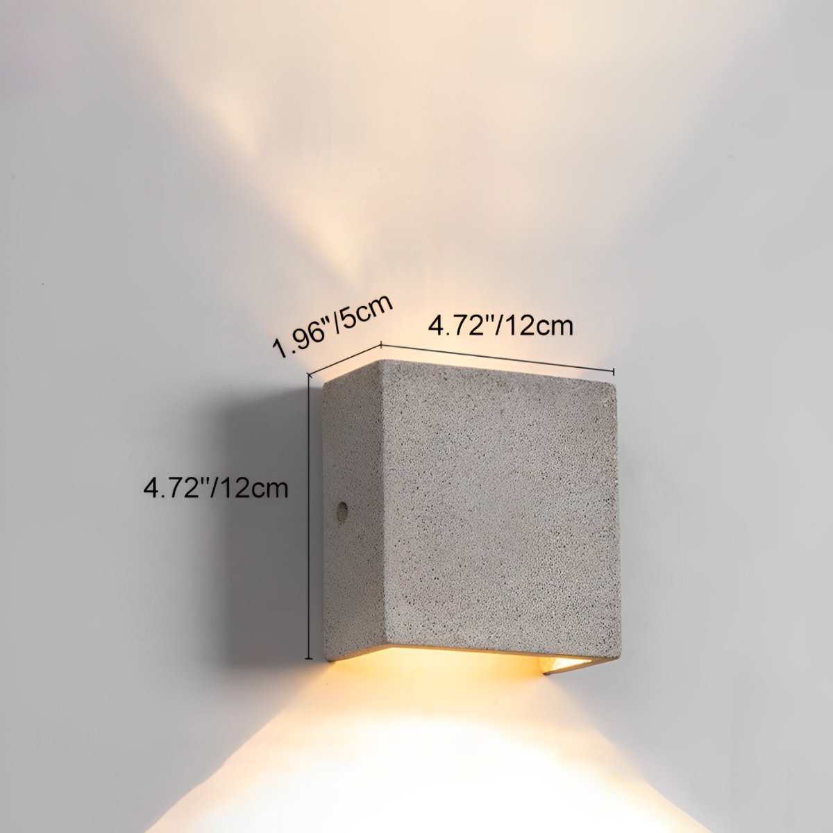 Square Up Down LED Outdoor Wall Sconce