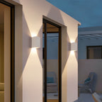 Square Up Down LED Outdoor Wall Sconce